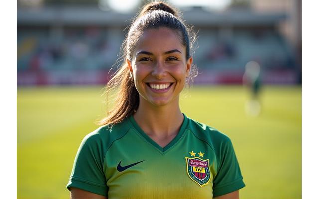 Sofía 'La Leona' Vargas, futbolista profesional