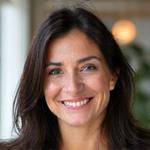 Retrato de Sofía, sonriente y saludable.