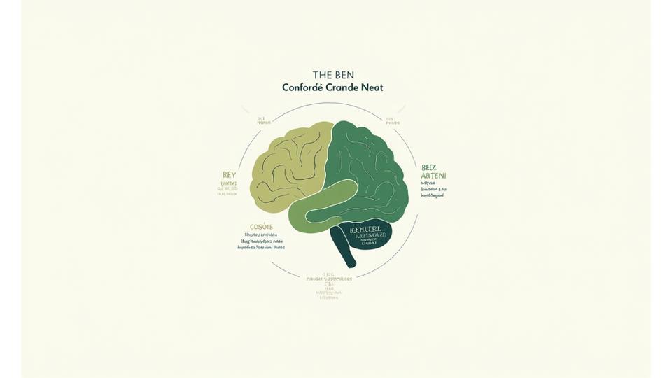 Infografía que ilustra las tres partes del cerebro: reptiliano, límbico y neocórtex, destacando la influencia del cerebro reptiliano en los hábitos de nutrición.